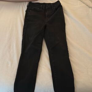 American eagle stretchy jeans black size xs